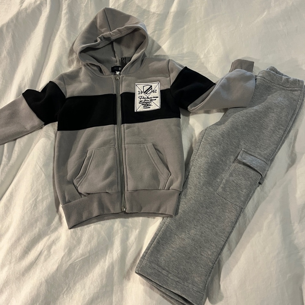 Boys 4T Coney Island Preppy Sweatshirt Jacket Pants Clothing Kids New with Tags!